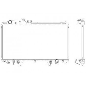 Chłodnica wody Lexus GS430 3UZ 01-05